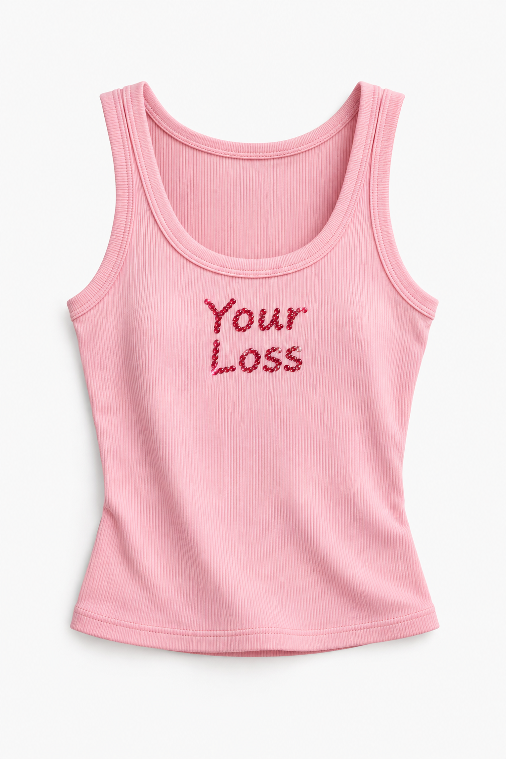Pink tank top|the ex edit collection