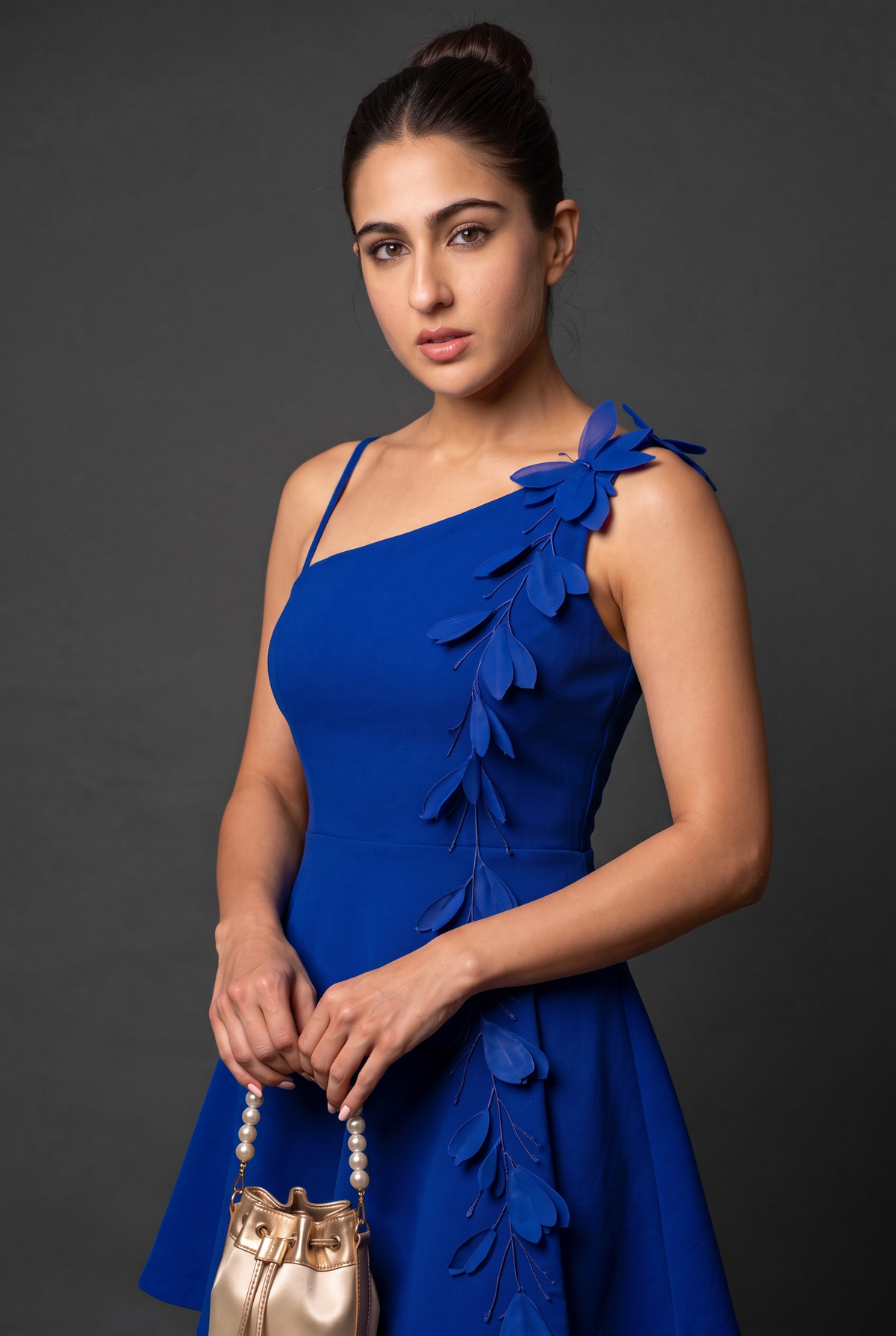 Cobalt Bloom Dress