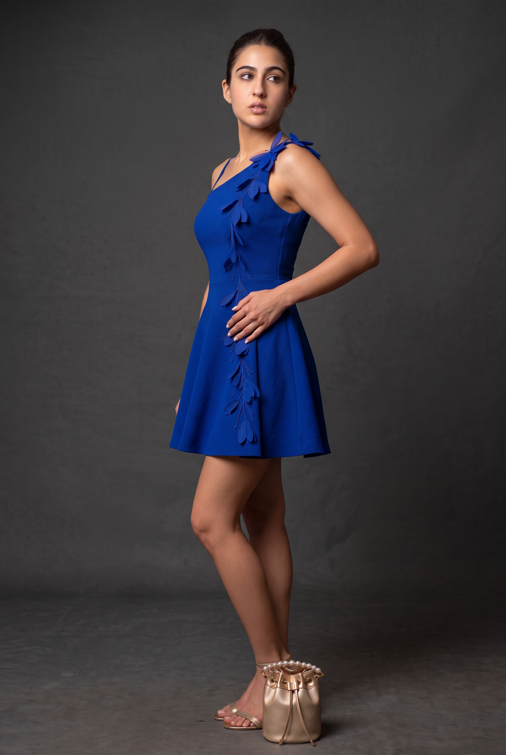 Cobalt Bloom Dress