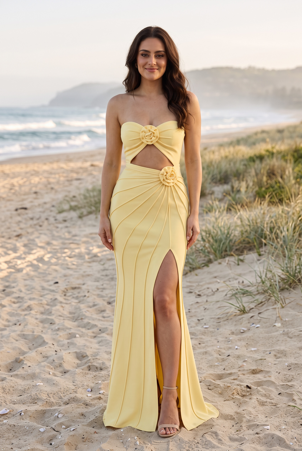 Butter Rose Gown
