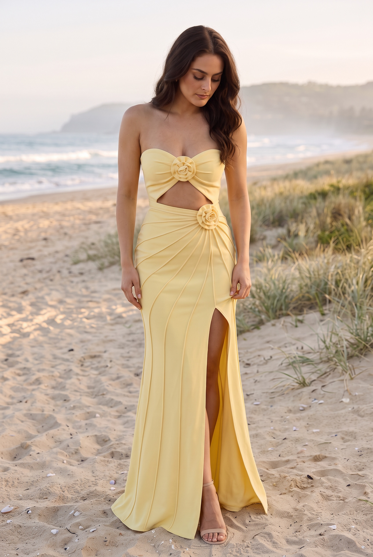 Butter Rose Gown